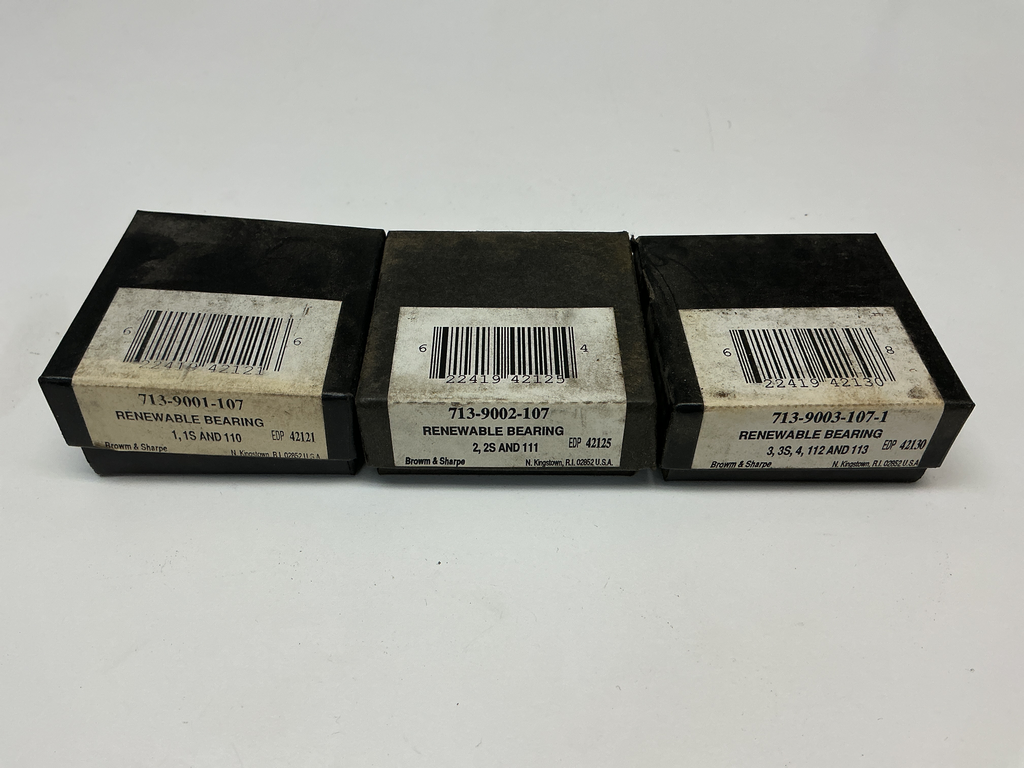 Brown and Sharpe Renewable Bearings