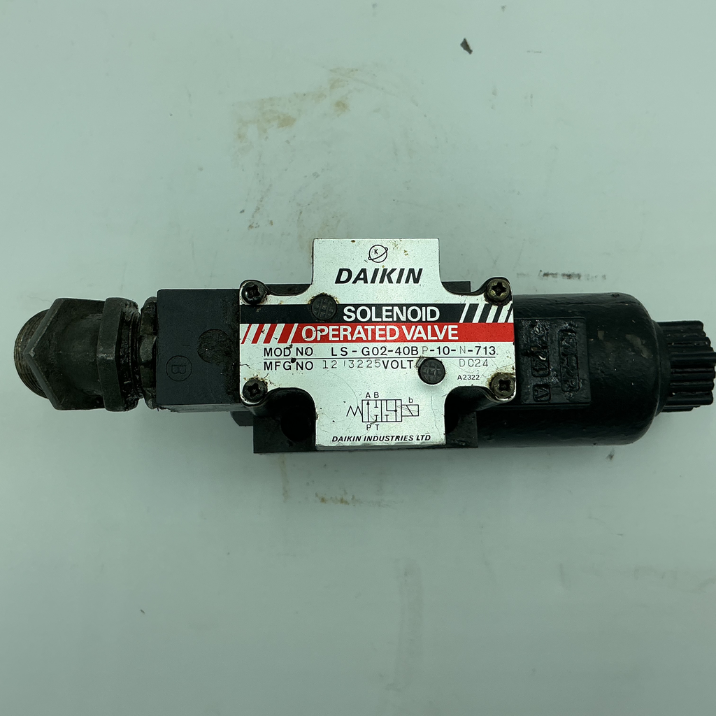 Daikin LS-G02-2BP-10-N-713 Solenoid Operated Valve 