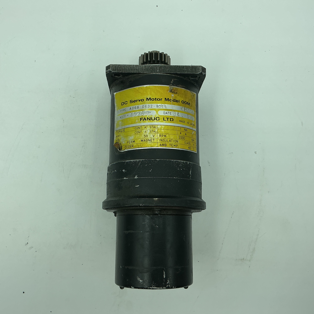 Fanuc DC Servo Motor A06B-0632-B011