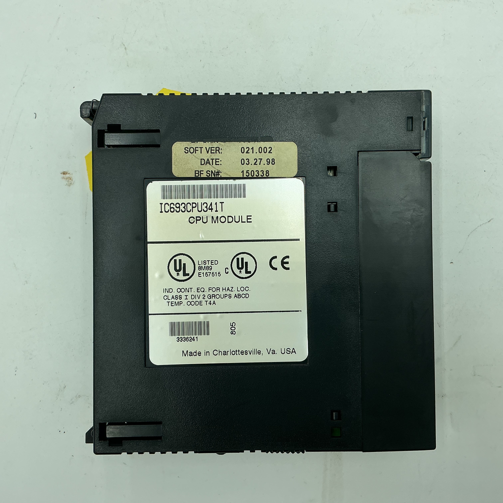 Fanuc Single Slot CPU Module IC693CPU341