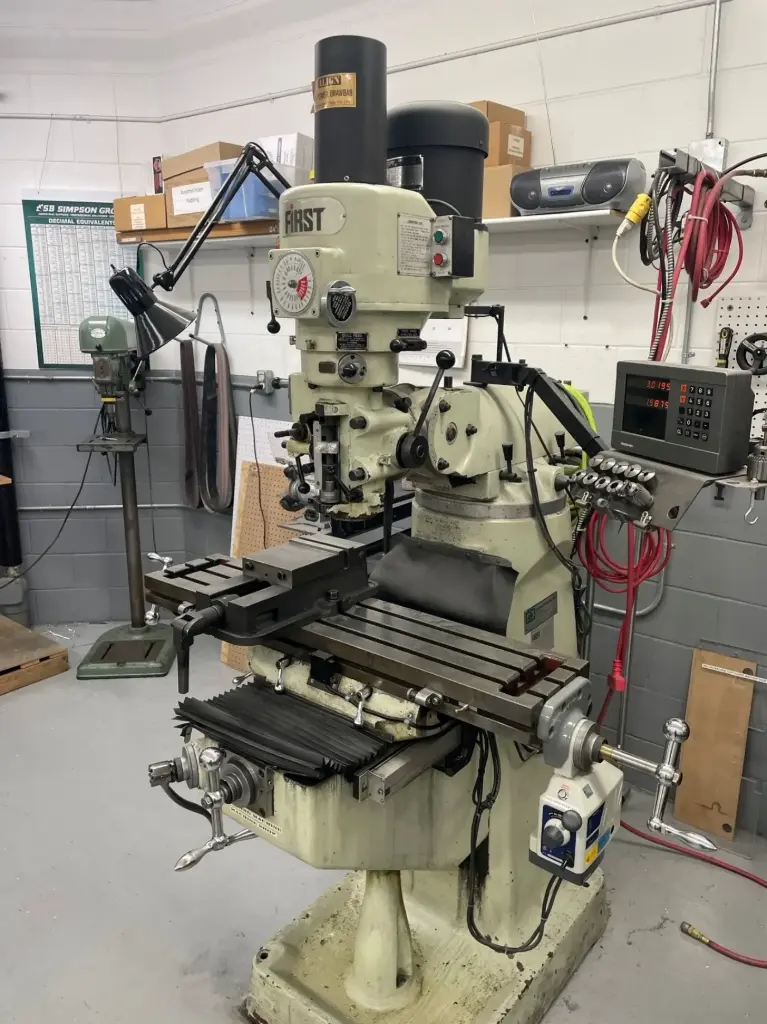 First LC 1½ Manual Milling Machine