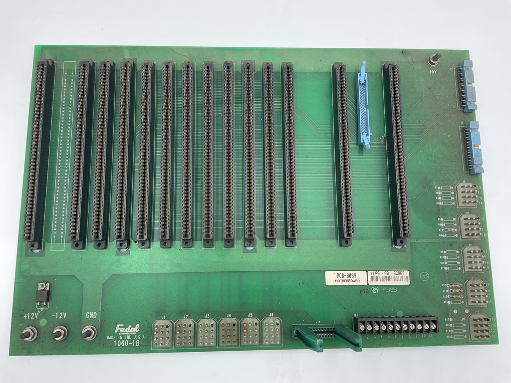 Fadal Motherboard PCB-0009 REV B5, 1060-1B