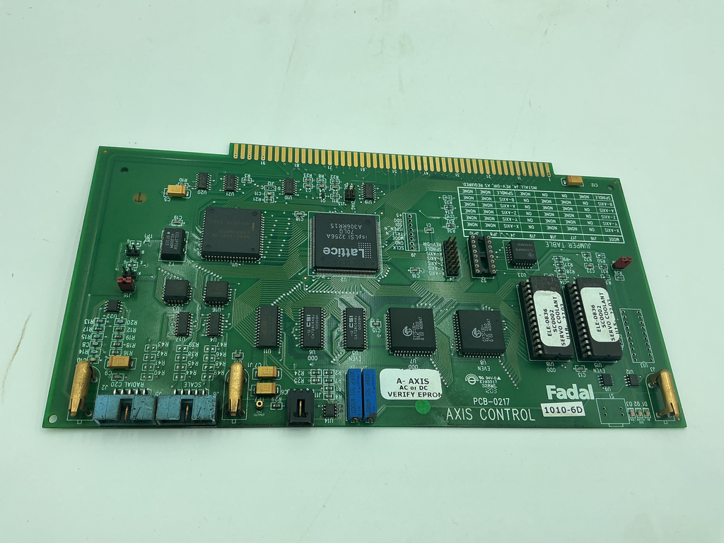 Fadal A-Axis Controller Board AC-DC PCB-0217 1010-6D