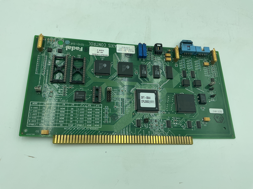 Fadal Y-Axis Controller Board AC-DC PCB-0217 1010-6A
