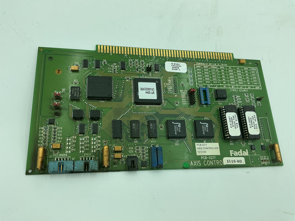 Fadal C-Axis Controller Board AC-DC PCB-0217 1010-6D (Rigid Tapping)