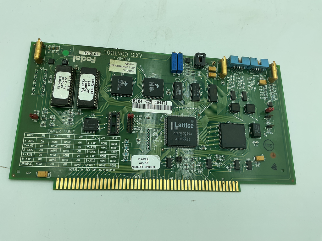 Fadal Y-Axis Controller Board AC-DC PCB-0217 1010-6D