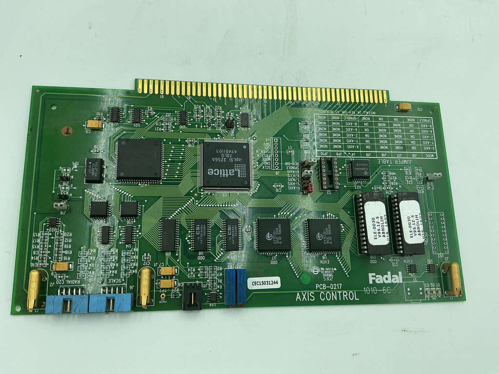 Fadal Axis Controller Board AC-DC PCB-0217 1010-6C