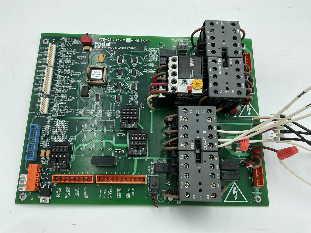 [1330-1D PCB-0317] Fadal Dual Arm Tool Changer (1330-1D PCB-0317)