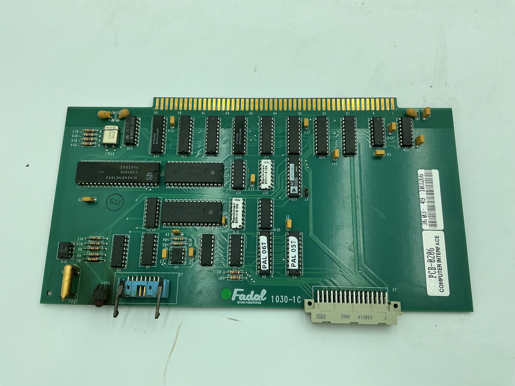 [1030-1C PCB-0206] Fadal Computer Interface PCB (1030-1C PCB-0206)