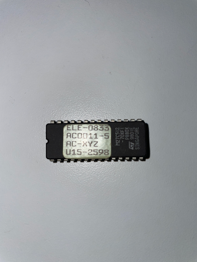 Fadal ELE-0833 Eprom