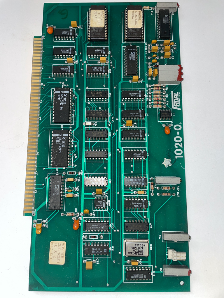 Fadal 1020-0 PCB