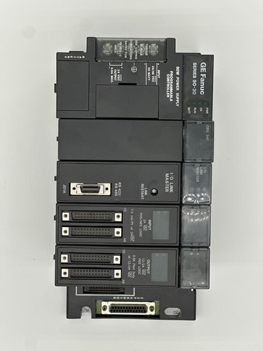 [IC693CPU341T IC693BEM321F IC693MDL655E IC693MDL753E] IC693PWR322E - 90-30 Modular PLC (Used)