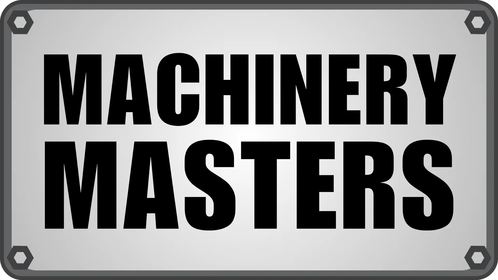 Machinery Masters